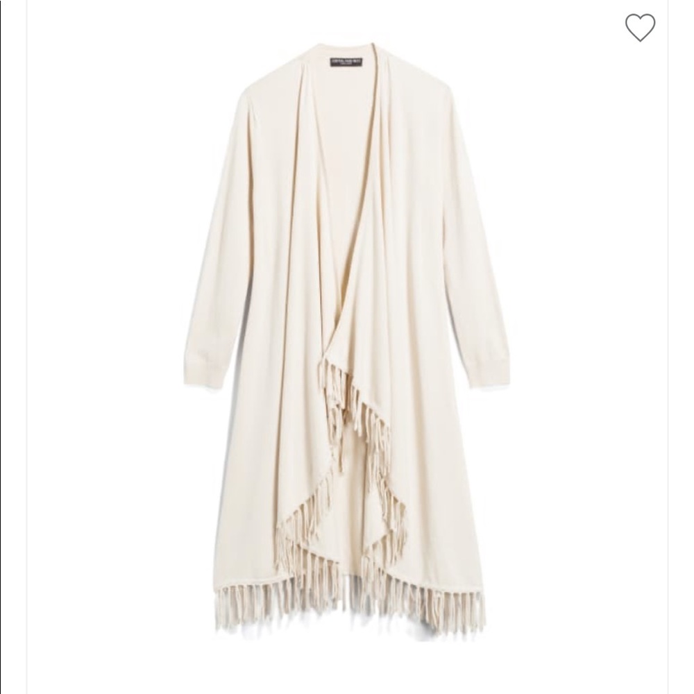 Fringe Long Cardigan